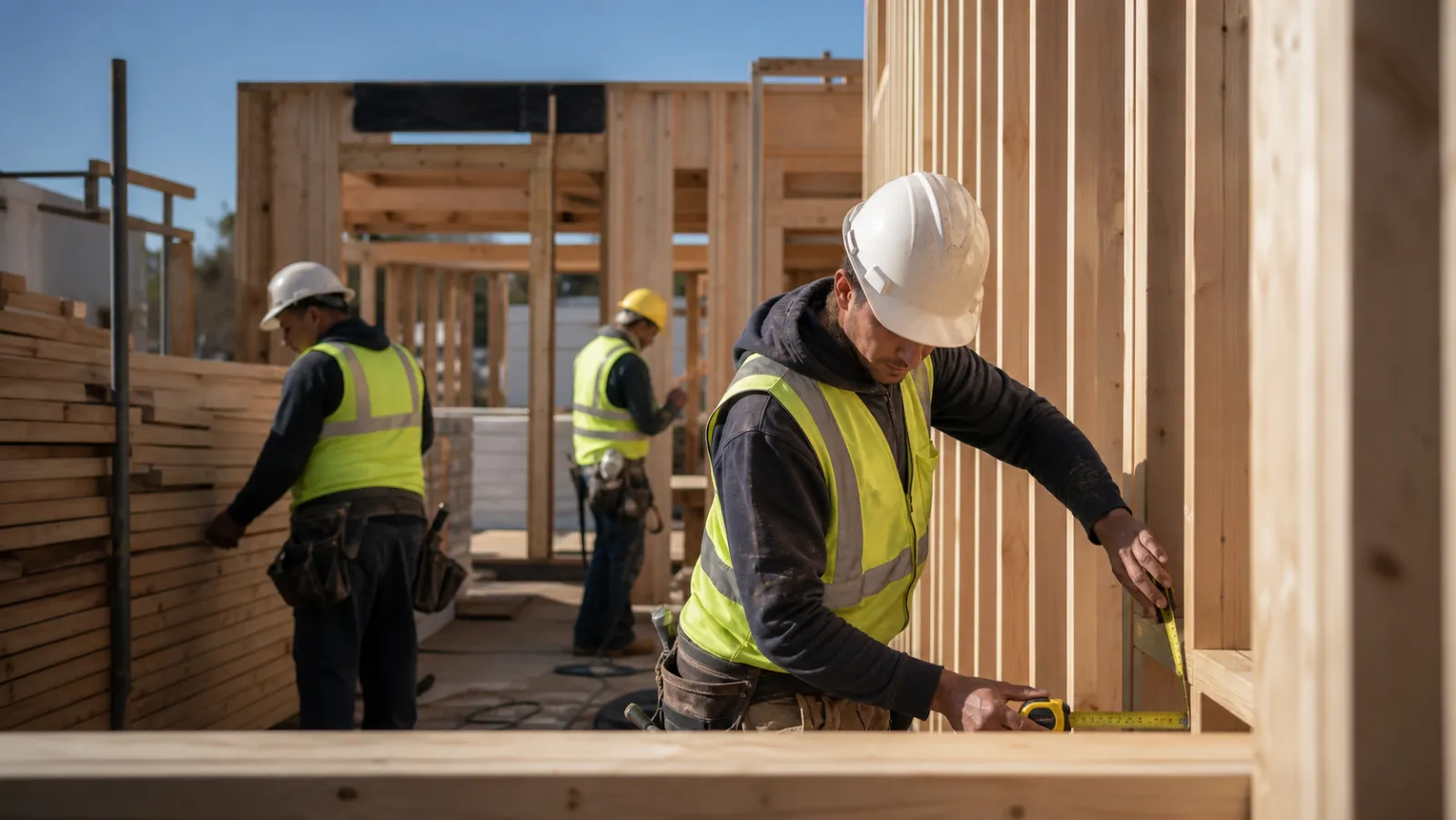 Travailleurs en construction au Canada